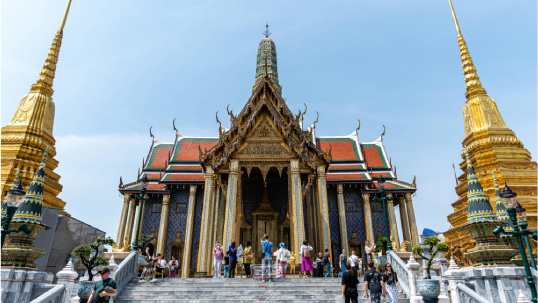 The Grand Palace in Bangkok